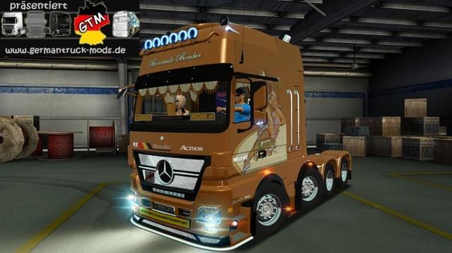 gts Mercedes Actros 1860 Concept 8x4 by MichaBF3 v GTS TRUCK'S