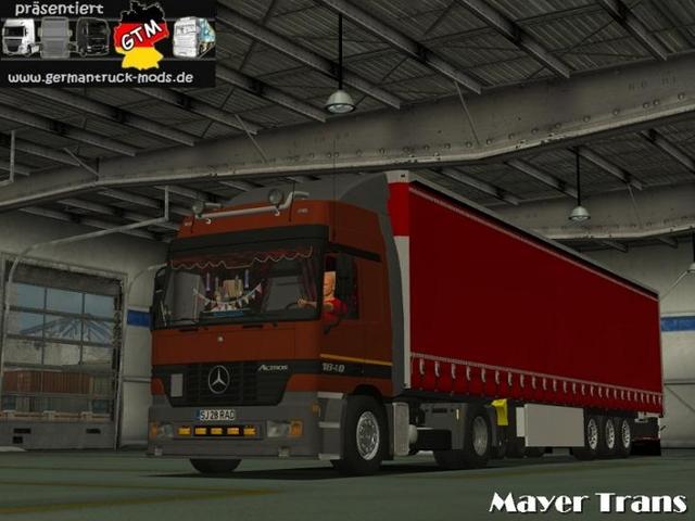 gts Mercedes Actros MP1 1840 by modifi M I H A I v GTS TRUCK'S