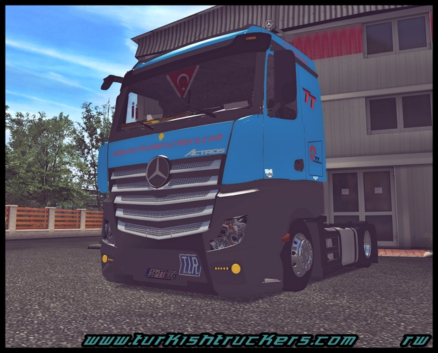 gts Mercedes Actros MP4 1841 by AlcakKaibn-EditByR GTS TRUCK'S