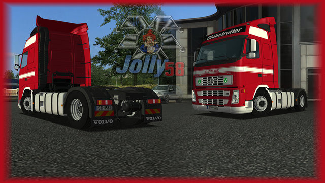 gts Volvo Fh 13 400 Danmark by Ventyres,Volk 86,Da GTS TRUCK'S