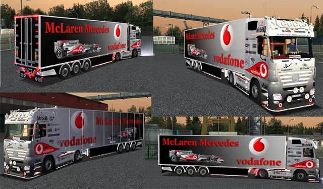 gts Mercedes Actros + trailer mcLaren by Capelle v GTS COMBO'S