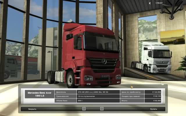 ets Mercedes Axor Pack verv mb A B C 1 ETS TRUCK'S