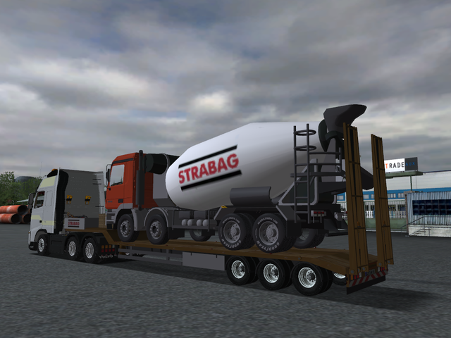 gts New generation trailer MB CIFA STRABAG by Paul GTS TRAILERS