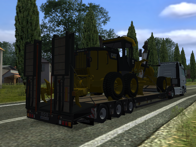 gts New generation trailer motorgrader by Paulo ve GTS TRAILERS