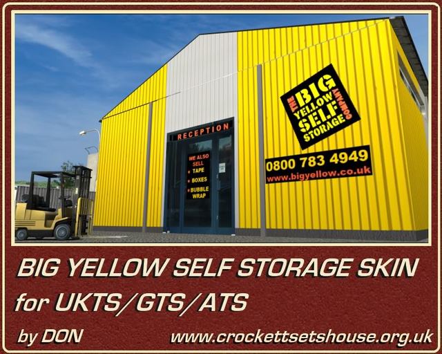 ukts gts ats Big Yellow self Storage Warehous by D GTS  MODS