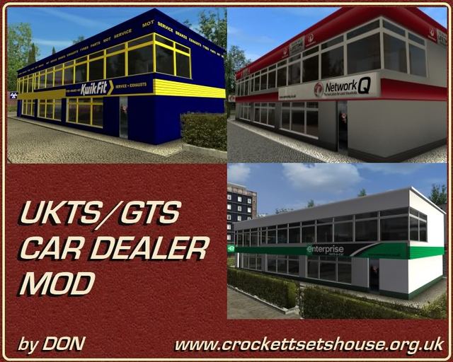 ukts-gts-ats Car Dealer Pack by DON GTS  MODS