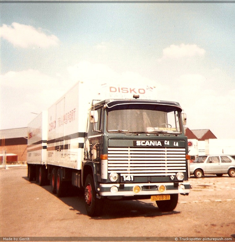 80-UB-81  Disko  Scania 141 - 