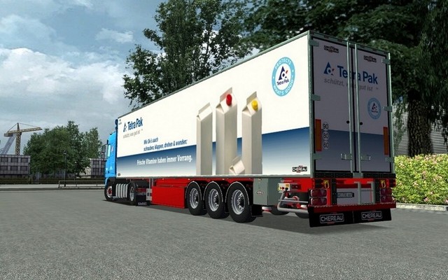 gts Chereau Technogram + Skinpack by scania toplin GTS TRAILERS