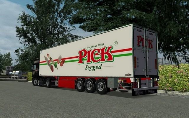 gts Chereau Technogram + Skinpack by scania toplin GTS TRAILERS