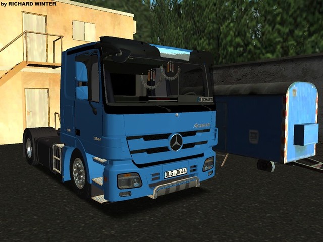 gts Mercedes Actros-1844-MP3-Niedrig-Haus-Offroad- GTS TRUCK'S