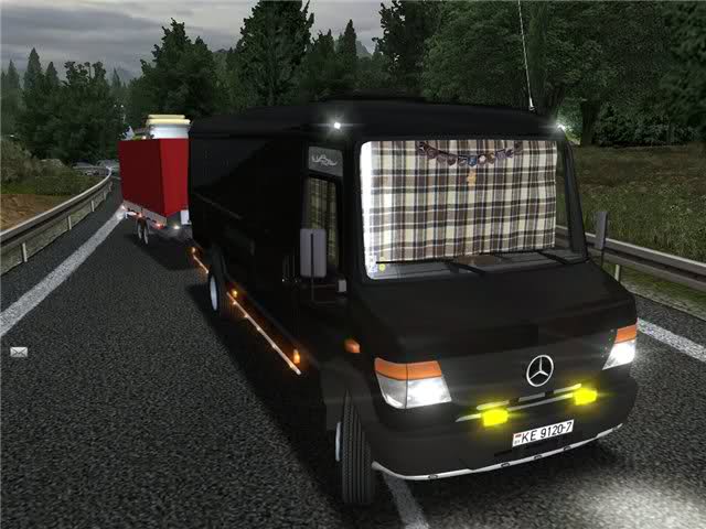 gts Mercedes 812 Bestel + tandem + interieur by Le GTS COMBO'S