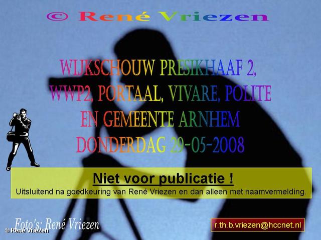  RenÃ© Vriezen 2008-05-29 #0000 WWP2 Wijkschouw Presikhaaf-2 Portaal, Vivare, Politie en Gem. Arnhem 29-05-2008