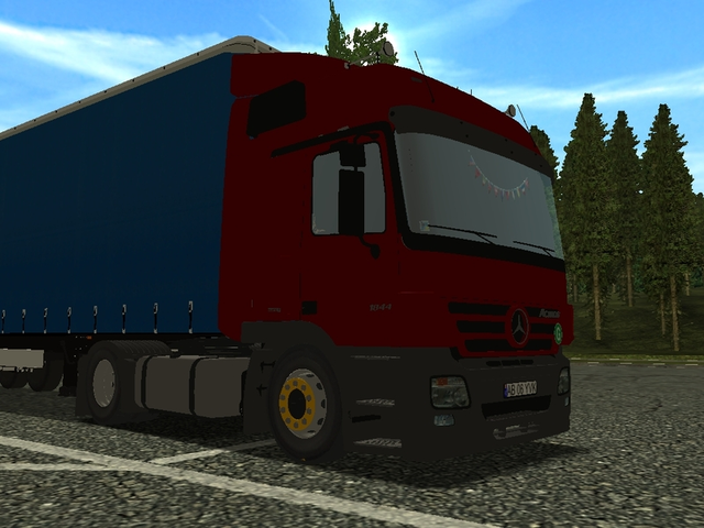 ets Mercedes Actros MP2 verv mb A ETS TRUCK'S