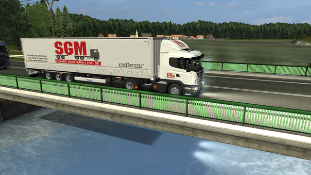 gts Scania G420 + Trailer SGM logistik by KARAARSL GTS COMBO'S