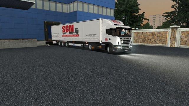 gts Scania G420 + Trailer SGM logistik by KARAARSL GTS COMBO'S