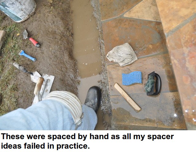 spaced by hand - 