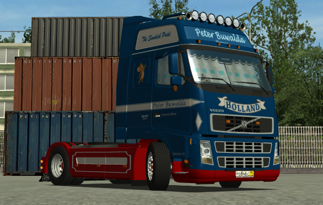 gts Volvo FH 16 + Interieur Peter Buwalda by Dadus GTS TRUCK'S