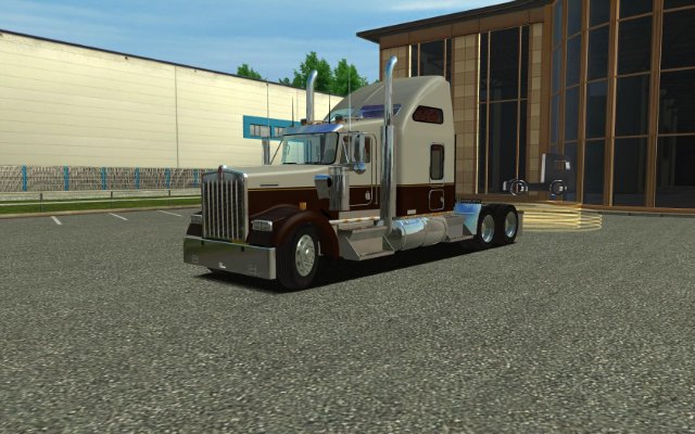 Kenworth w900l-kv(haulin)goba6372-ETS 2 ETS