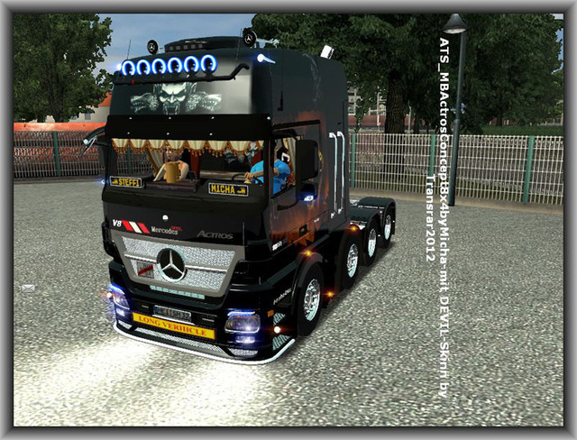 gts Mercedes Actros 1860 Concept 8x4 ( Guldager )- GTS TRUCK'S