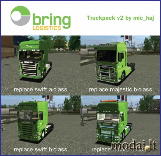 ets Truckpack Bring v2 ETS TRUCK'S