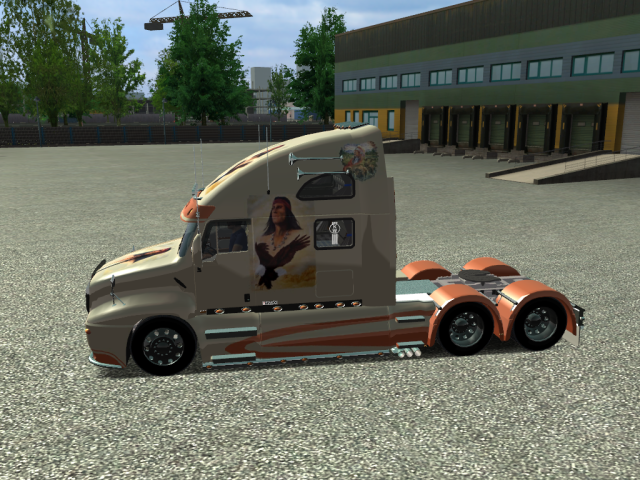 ets Kenworth T2000 Indian Eagle by Borselino skin  ETS TRUCK'S