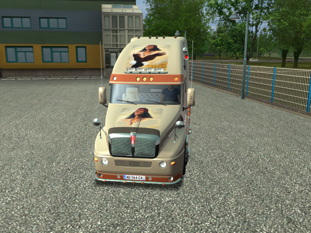 ets Kenworth T2000 Indian Eagle by Borselino skin  ETS TRUCK'S