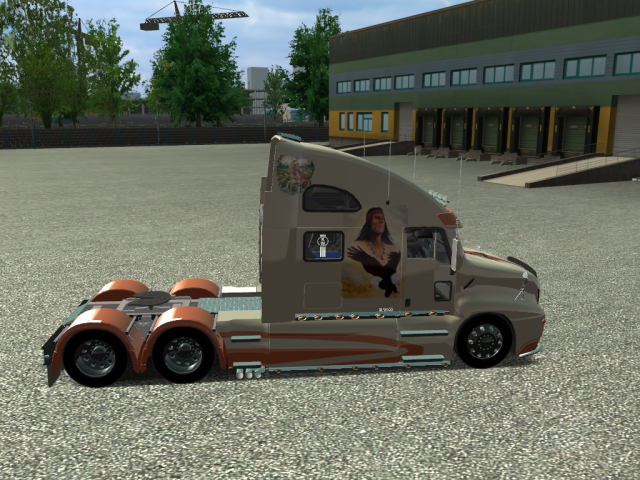 ets Kenworth T2000 Indian Eagle by Borselino skin  ETS TRUCK'S