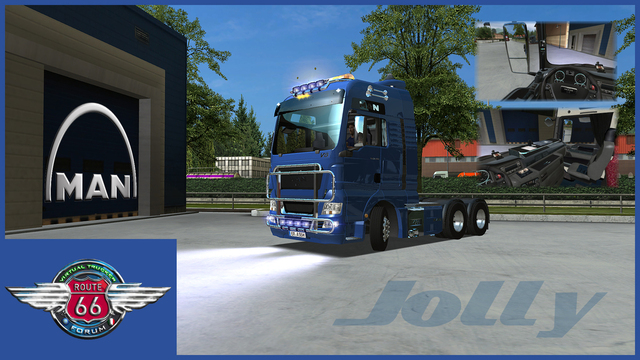 gts MAN TGX Convoi 6x4 + Interieur by Truckmaniac, GTS TRUCK'S