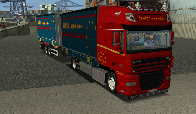 gts Daf XF 105 BDF BLAZEK + Tandem by stiv verv da GTS COMBO'S