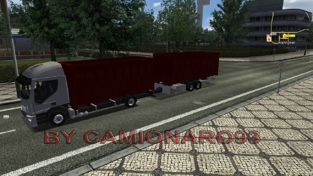 gts Iveco Eurocargo + Tandem(containers) by Camion GTS COMBO'S