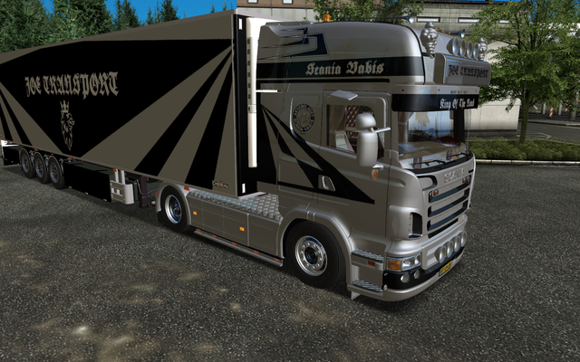 gts Scania R560 JOE TRANSPORT SZÃœRKE by mrPolandC GTS COMBO'S