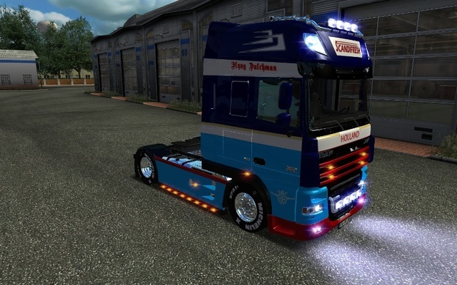 gts DAF XF 105 510 + Interieur Scandifresh Transpo GTS TRUCK'S