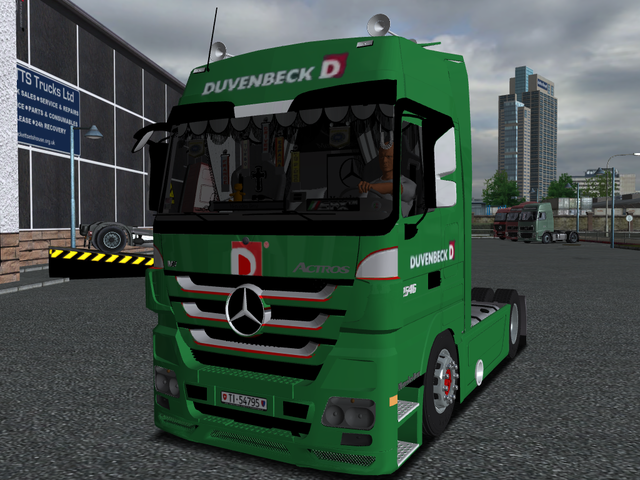 ets Mercedes Actros MPIII DUVENBECK verv mb B 2 ETS TRUCK'S