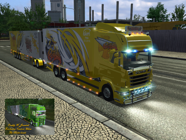 ets Scania Ristimaa WASP combo by Capelle convert  ETS COMBO'S