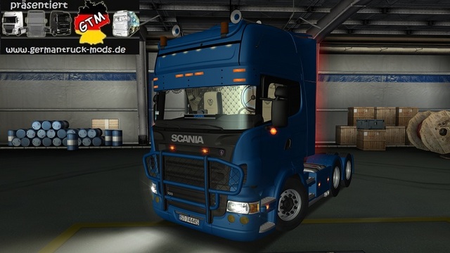 gts Scania R500 V8 6x4 + Interieur by Anaheim,MrPo GTS TRUCK'S