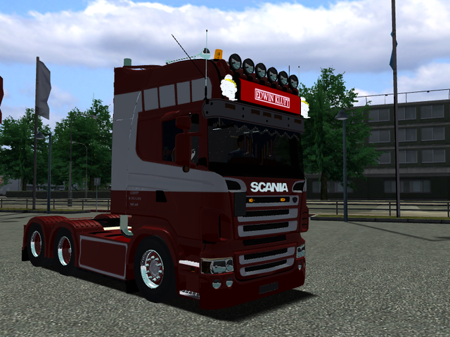 ets Scania 6x4 Edwin Kluft verv sc b zonder bulbar ETS DIVERSEN