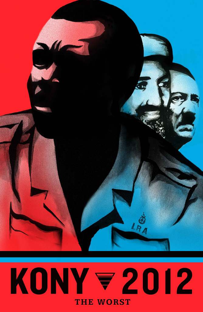 Kony poster random junks