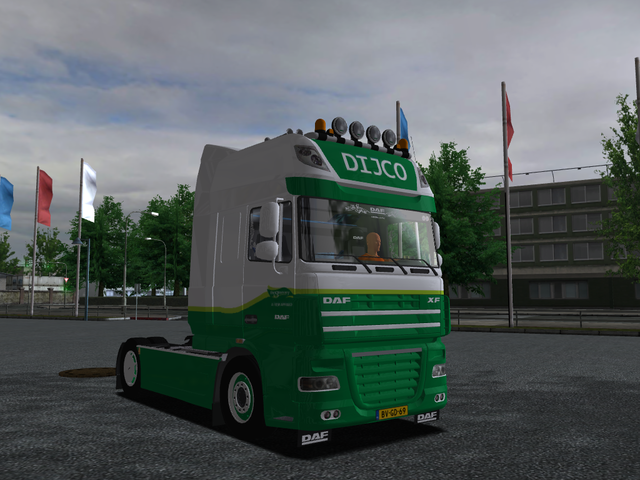 ets Daf XF 105 Dijco verv mb A 1 ETS TRUCK'S