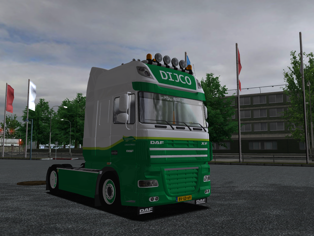 ets Daf XF 105 Dijco verv mb A ETS TRUCK'S