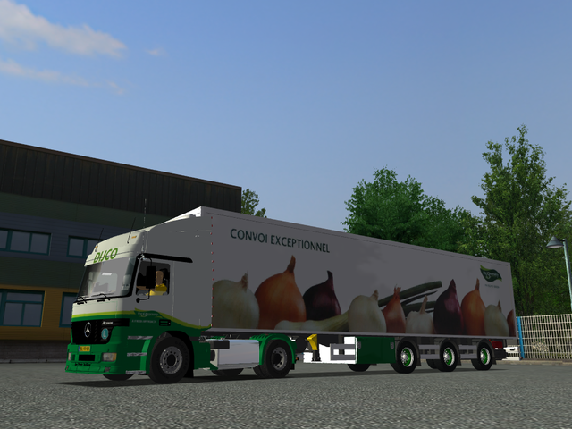 ets Actros + Trailer Dijco by Paulo verv mb A reef ETS COMBO'S