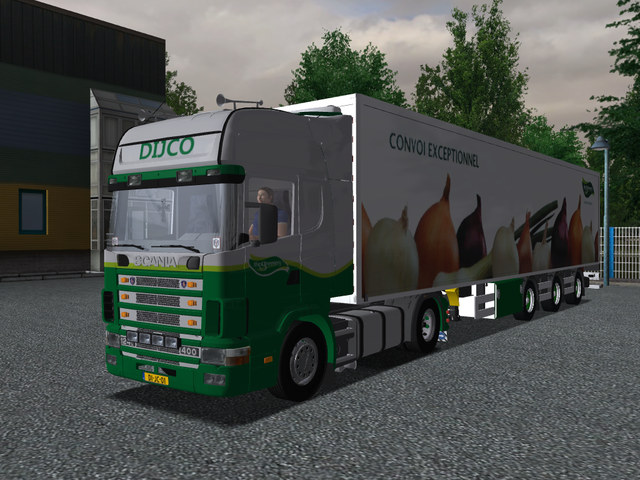 ets Scania 124L + Trailer Dijco by ED verv sc A re ETS COMBO'S