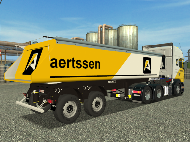 ets Scania 6x4 Combo Aertssen (opentop) 2 ETS COMBO'S