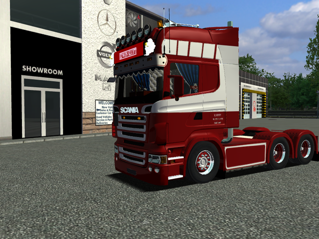 ets Scania 6x4 Edwin Kluft verv sc B zonder bulbar ETS COMBO'S