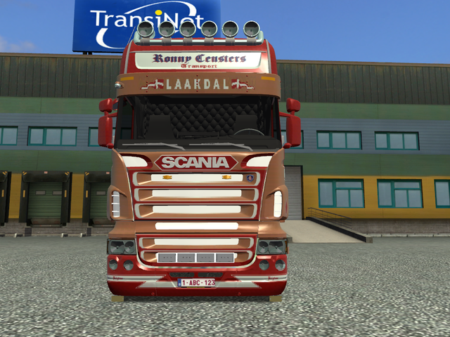 ets Scania R500 6x2 Ronny Ceusters by Freddy J ver ETS COMBO'S