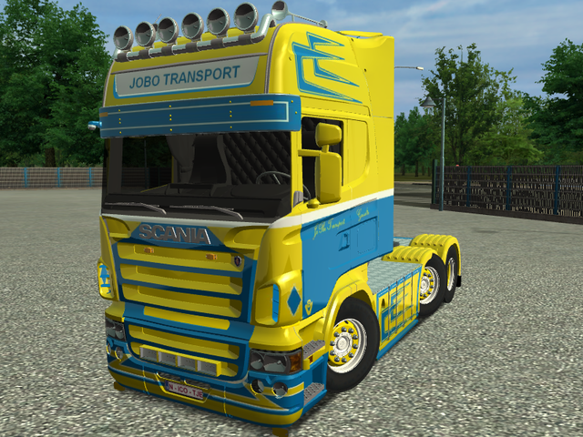 ets Scania R500 Combo Jobo Transport Gasselte verv ETS COMBO'S