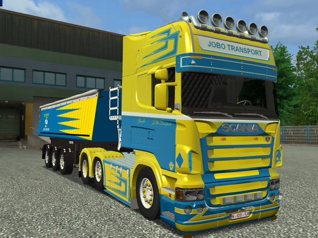 ets Scania R500 Combo Jobo Transport Gasselte verv ETS COMBO'S