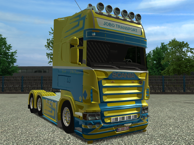 ets Scania R500 Combo Jobo Transport Gasselte verv ETS COMBO'S