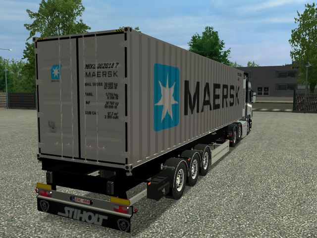 ets Scania R620 6x2 Combo JKT Trans Maersk verv sc ETS COMBO'S