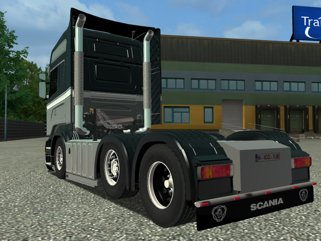 ets Scania R620 6x2 Combo JKT Trans Maersk verv sc ETS COMBO'S