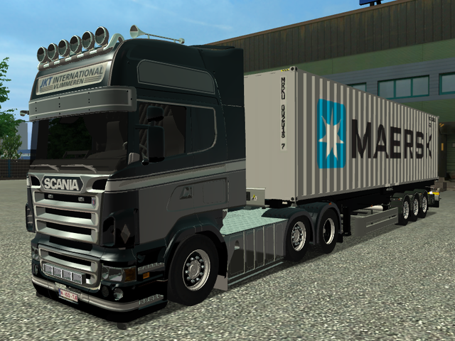 ets Scania R620 6x2 Combo JKT Trans Maersk verv sc ETS COMBO'S